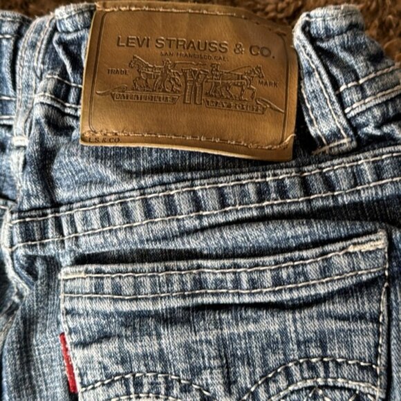 Levis Size 5 Light Wash Bootcut Girls Jeans - Picture 8 of 9